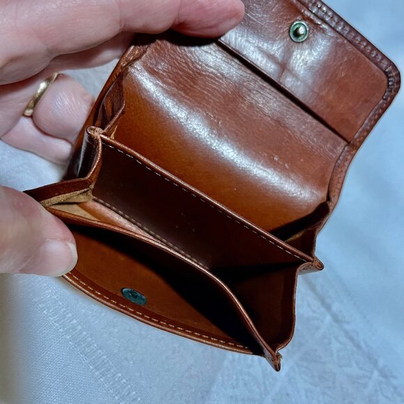 Vintage Small Snap Closure Coach Wallet - Tan - EUC - Picture 4 of 4